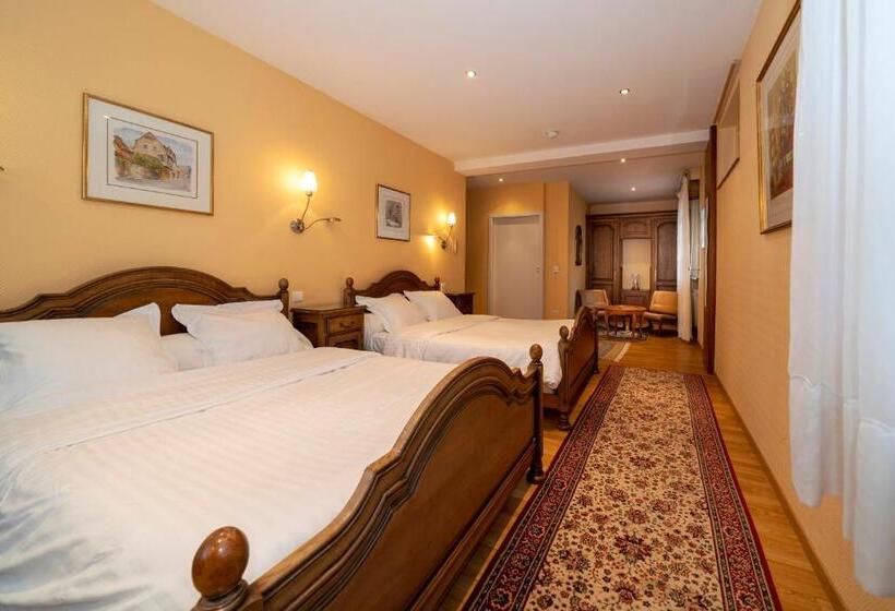 Трехместный Номер Комфорт, Munsch Restaurant & Wellness, Colmar Nord   Haut Koenigsbourg