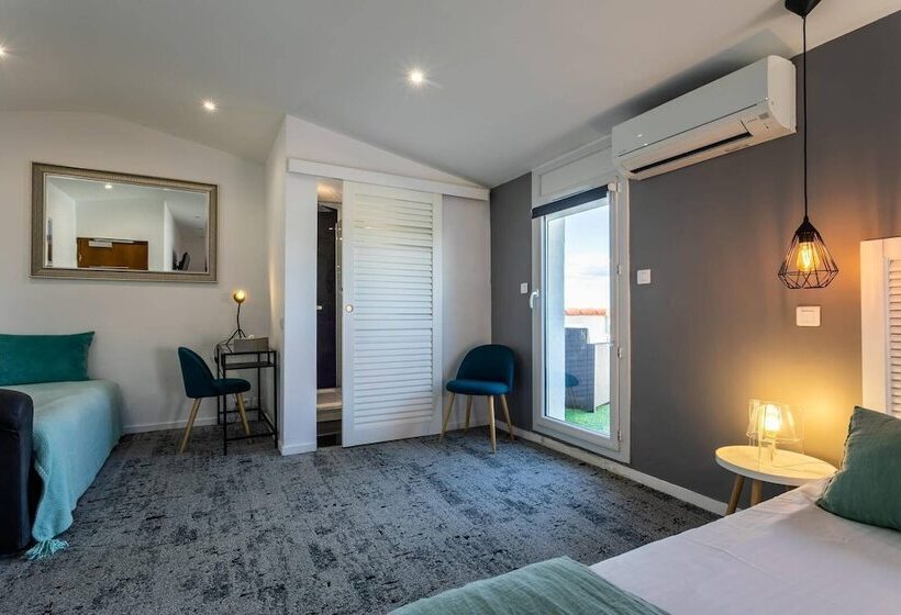 Camera Tripla Standard Vista Mare, Hôtel Le Mistral