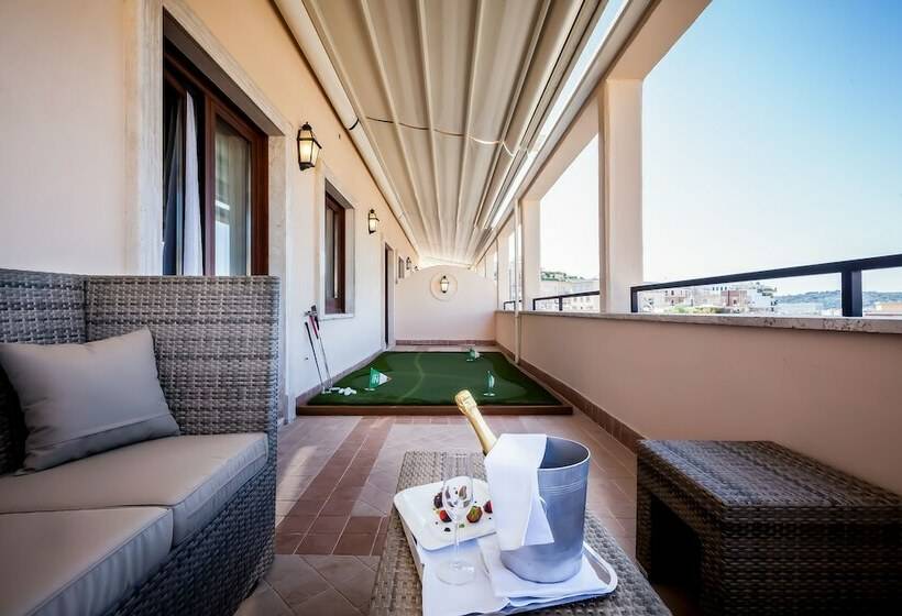 סוויטה נשיאותית, Radisson Blu Ghr , Rome