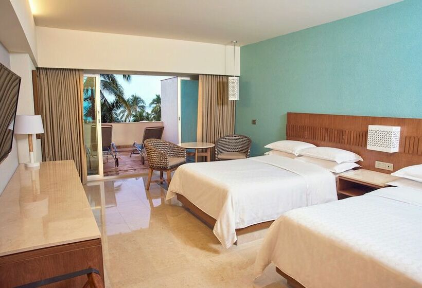 اتاق لوکس با چشم‌انداز باغ, Sheraton Buganvilias Resort & Convention Center