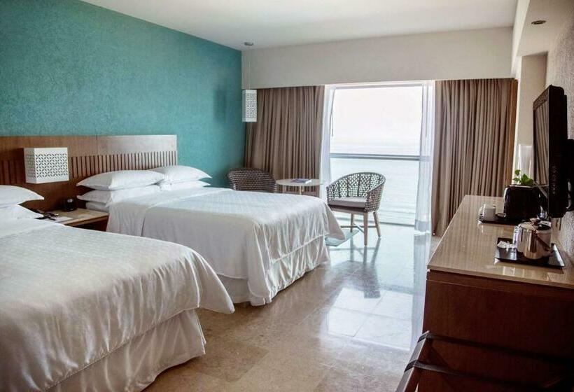 اتاق لوکس با چشم‌انداز دریا, Sheraton Buganvilias Resort & Convention Center