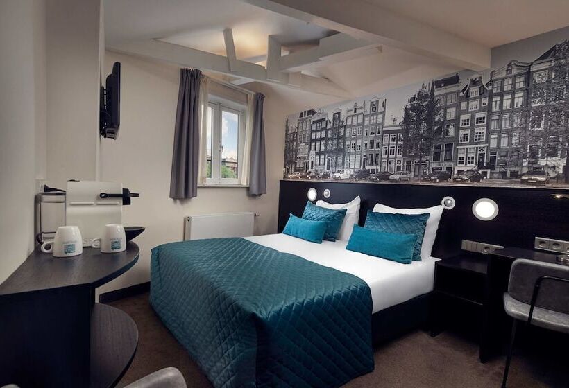 اتاق استاندارد با چشم‌انداز, Singel Hotel Amsterdam
