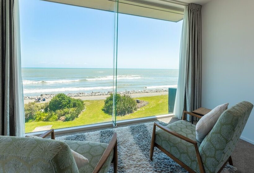 1침실 펜트하우스 아파트, Beachfront Hotel Hokitika