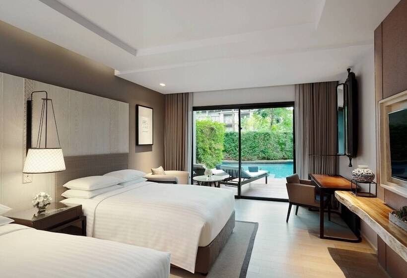 스탠다드 룸 더블 침대 2개, Hua Hin Marriott Resort And Spa