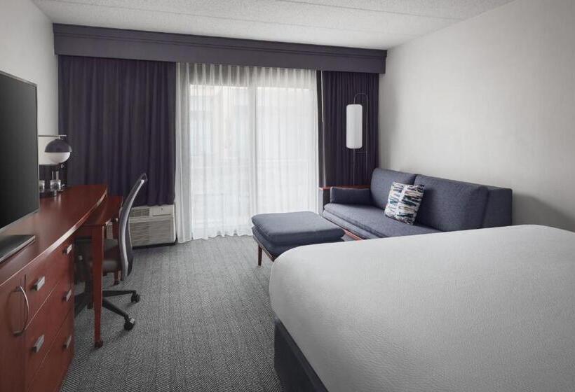 장애인을 위한 킹사이즈 침대 스탠다드 룸, Courtyard By Marriott New Carrollton Landover
