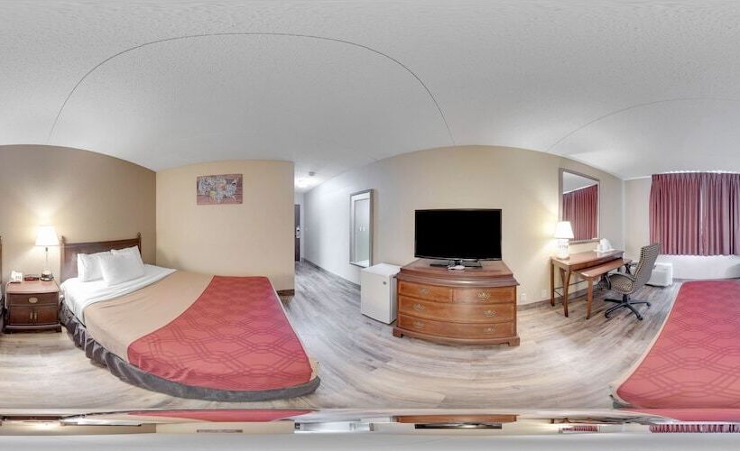 Номер Стандарт 2 Двуспальные Кровати, Econo Lodge