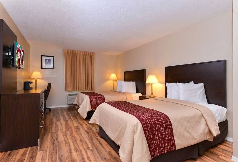Номер Стандарт 2 Двуспальные Кровати, Red Roof Inn Chambersburg