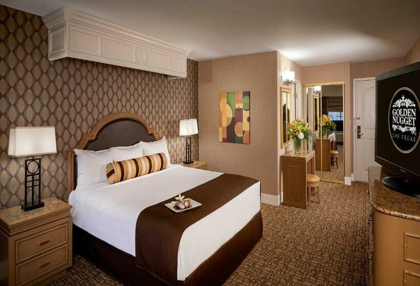 اتاق لوکس با تخت بزرگ, Golden Nugget Hotel & Casino Las Vegas