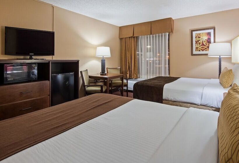 스탠다드 룸 더블 침대 2개, Best Western Richmond