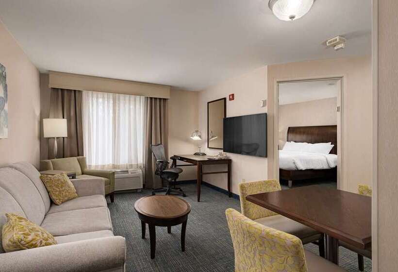 اتاق لوکس با تخت بزرگ, Hilton Cincinnati Airport