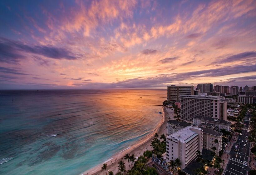 اتاق استاندارد با 2 تخت دوبل, Hyatt Regency Waikiki Beach Resort & Spa