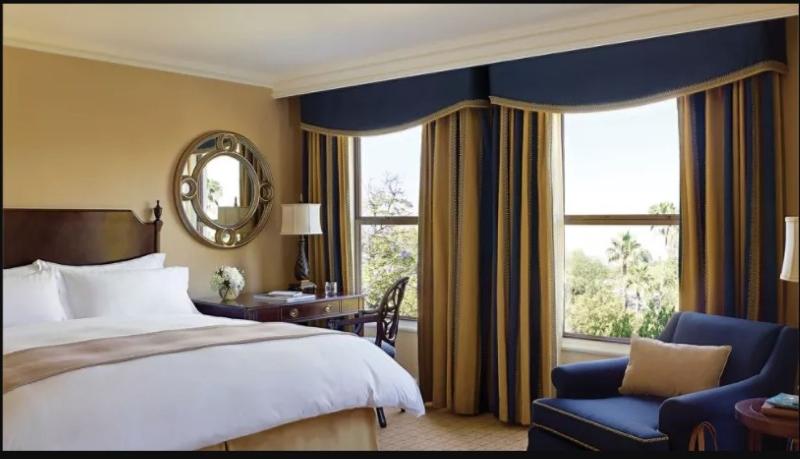 带大床的豪华间, The Langham Huntington, Pasadena