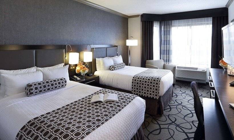 Номер Стандарт 2 Двуспальные Кровати, The Verve Hotel Boston Natick, Tapestry Collection By Hilton