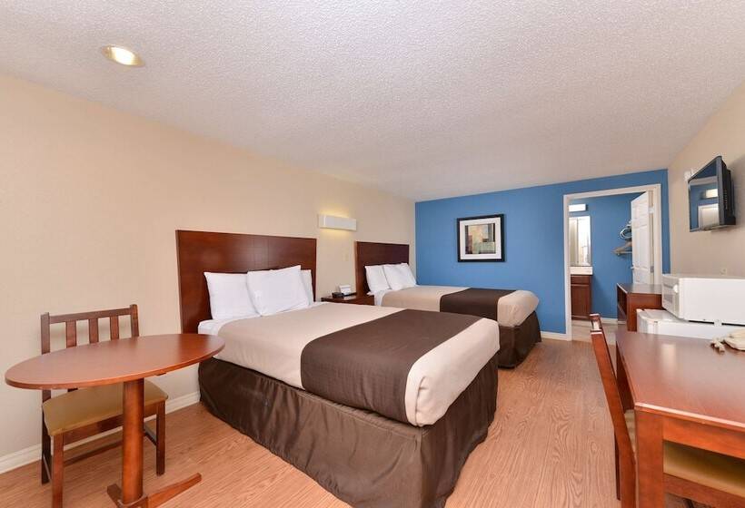 Номер Стандарт 2 Двуспальные Кровати, Americas Best Value Inn Saint Clairsville/wheeling