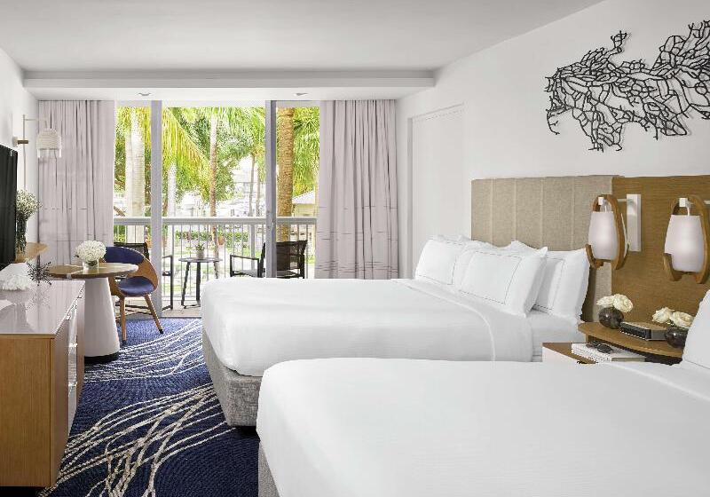 シングルデラックスルーム, Hilton Fort Lauderdale Marina