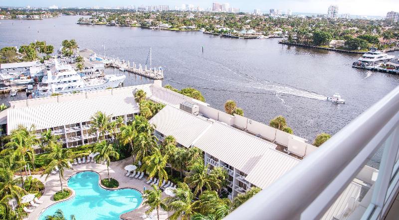 キングサイズベッドのスタンダードルーム, Hilton Fort Lauderdale Marina