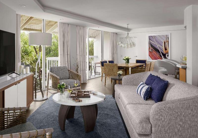 キングサイズベッドのスイートルーム, Hilton Fort Lauderdale Marina