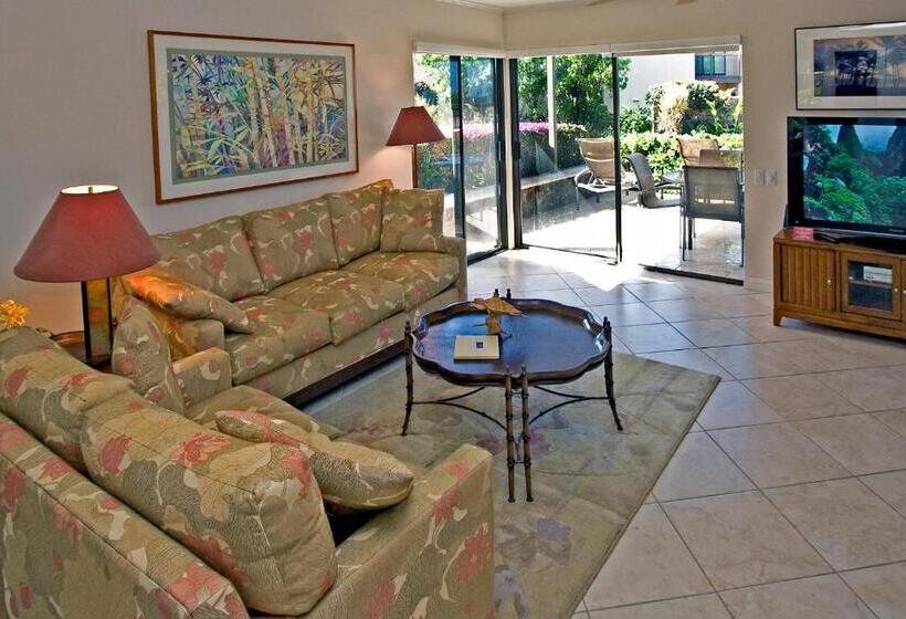 Апартаменты 1 Спальня Вид на Сад, Wailea Elua Village   Coraltree Residence Collection
