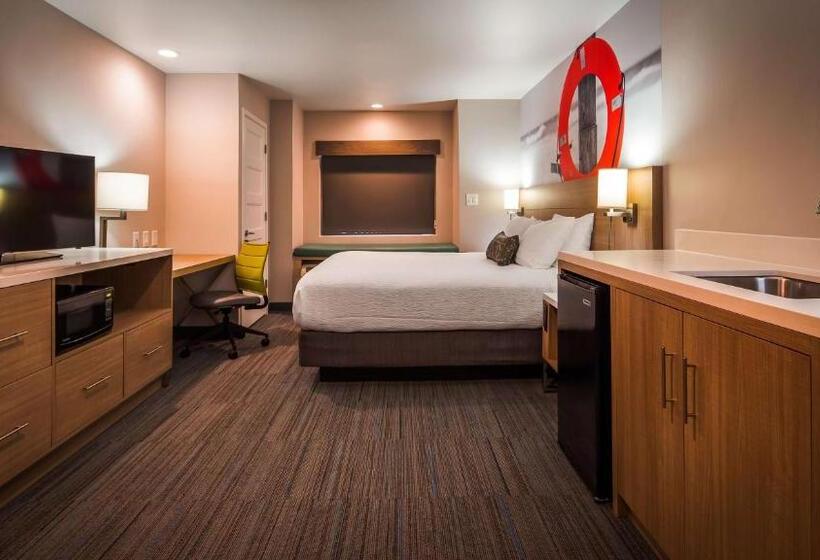 キングサイズベッドのスタンダードルーム, Best Western Beachside Inn