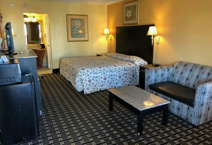 스탠다드 룸 킹사이즈 침대, Knights Inn Mount Laurel