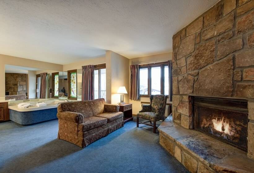 Suite z Hydromasażem, Sidney James Mountain Lodge