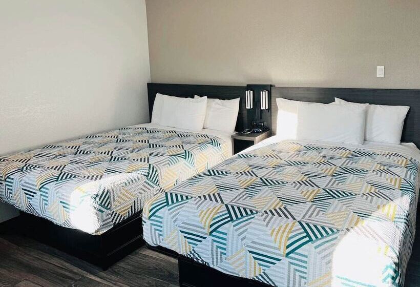 Номер Стандарт 2 Двуспальные Кровати, Motel 6marina, Ca  Monterey