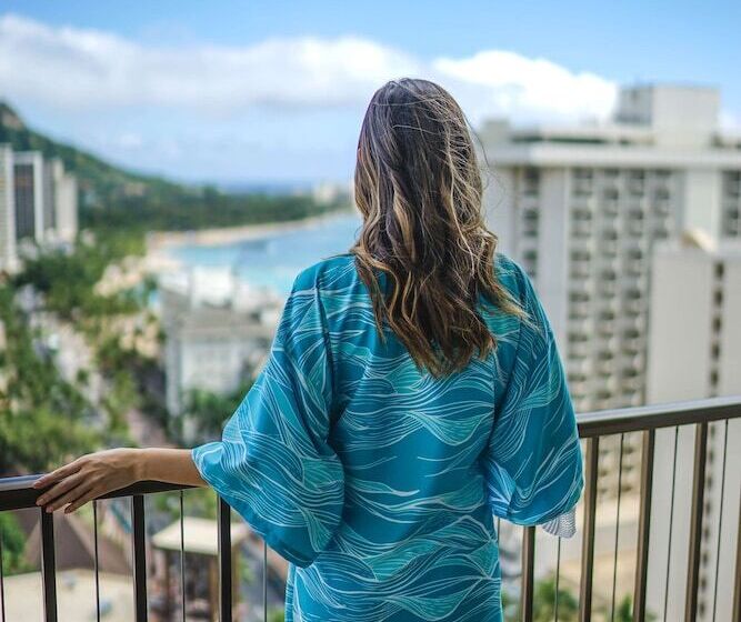 اتاق استاندارد با 2 تخت دوبل, Outrigger Waikiki Beachcomber