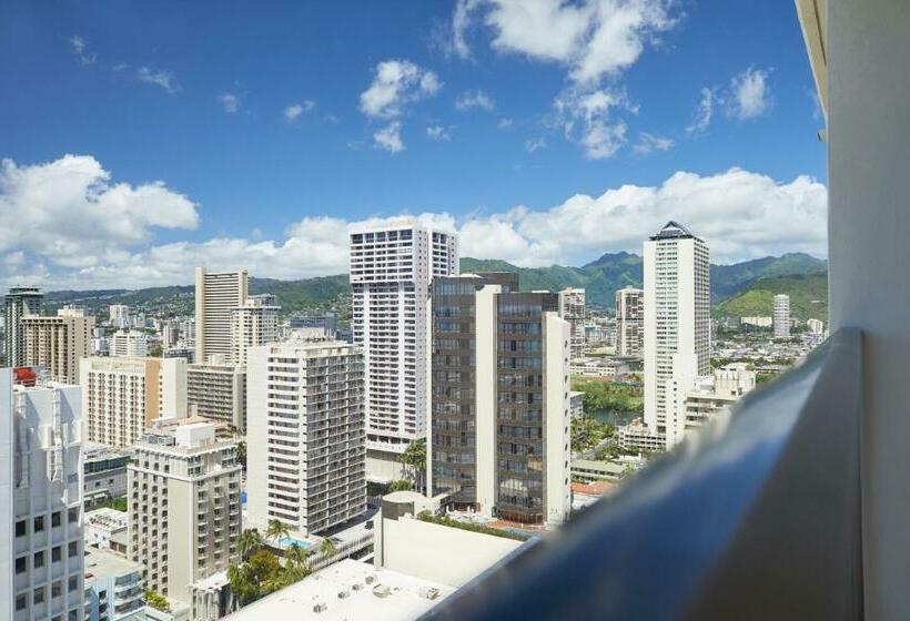 اتاق استاندارد با 2 تخت دوبل, Outrigger Waikiki Beachcomber