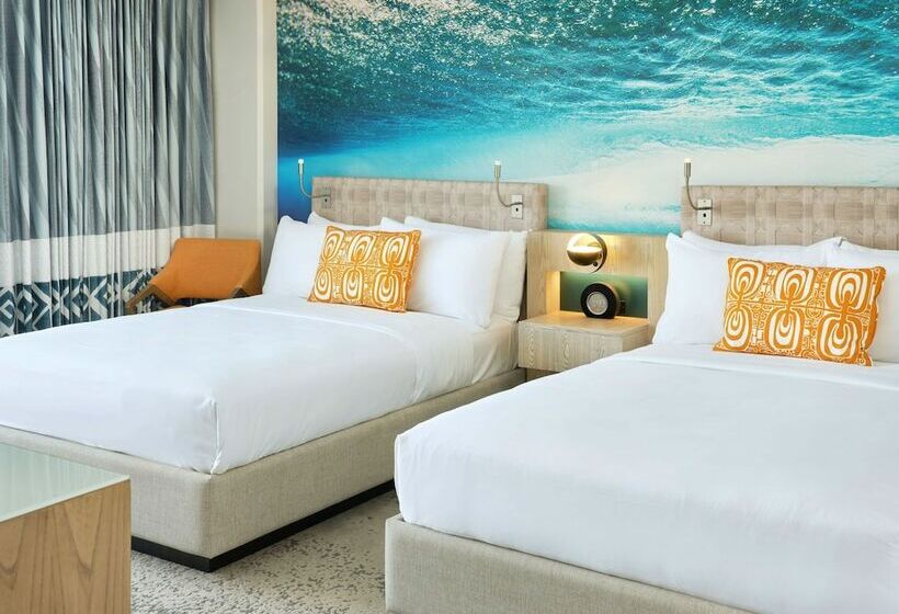 اتاق استاندارد با 2 تخت دوبل, Outrigger Waikiki Beachcomber