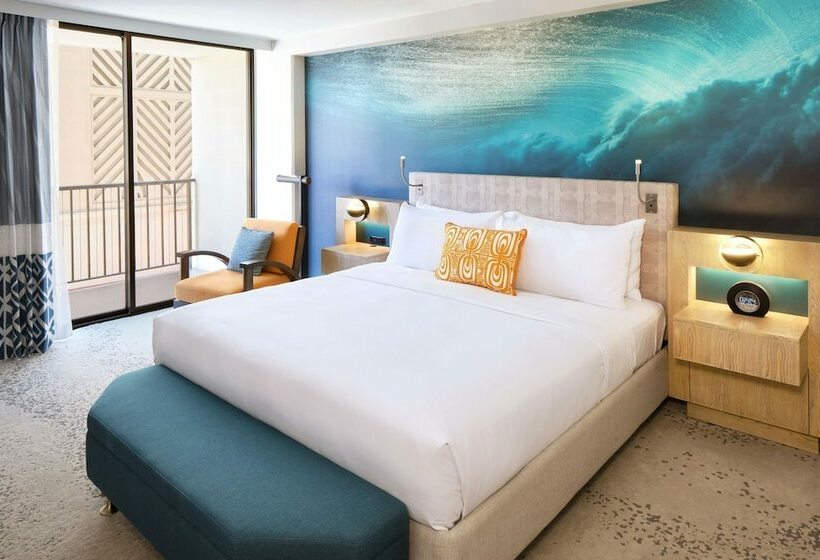 اتاق استاندارد با تخت دوبل برای معلولان, Outrigger Waikiki Beachcomber