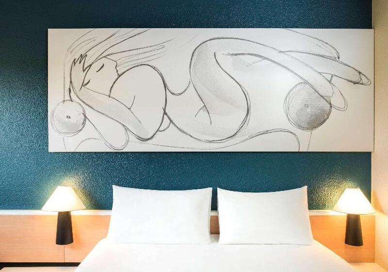 اتاق استاندارد با تخت دوبل, B&b Hotel Orléans Nord Saran
