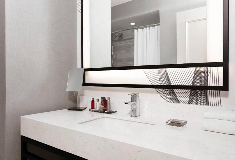 스탠다드 룸 킹사이즈 침대, New York Marriott Downtown