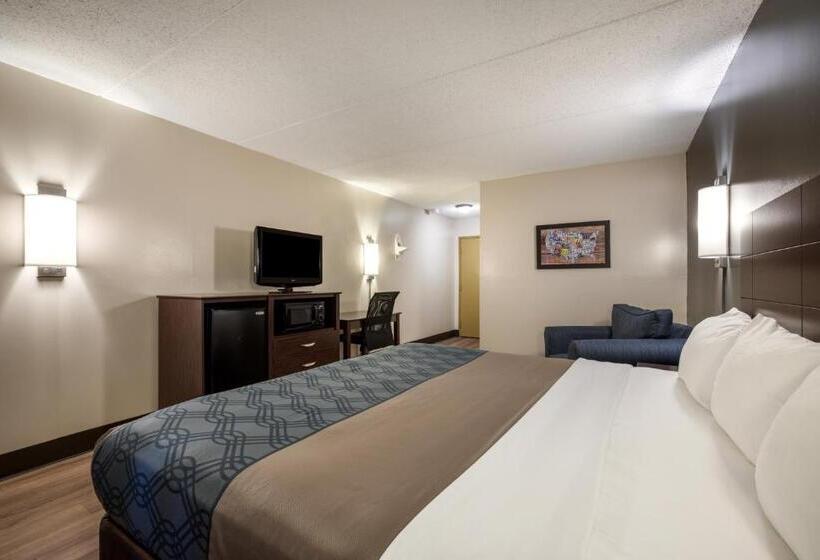 キングサイズベッドのスタンダードルーム, Econo Lodge Darien Lakes