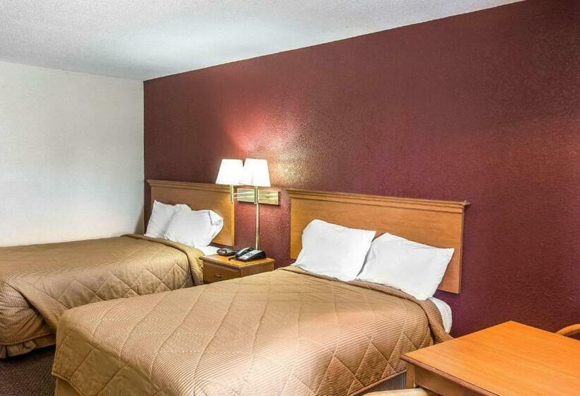 Номер Стандарт 2 Двуспальные Кровати, Rodeway Inn Expo Center