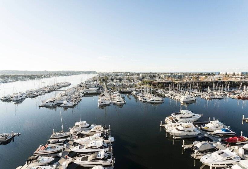Номер Стандарт Двуспальная Кровать с Видом, The Ritzcarlton, Marina Del Rey