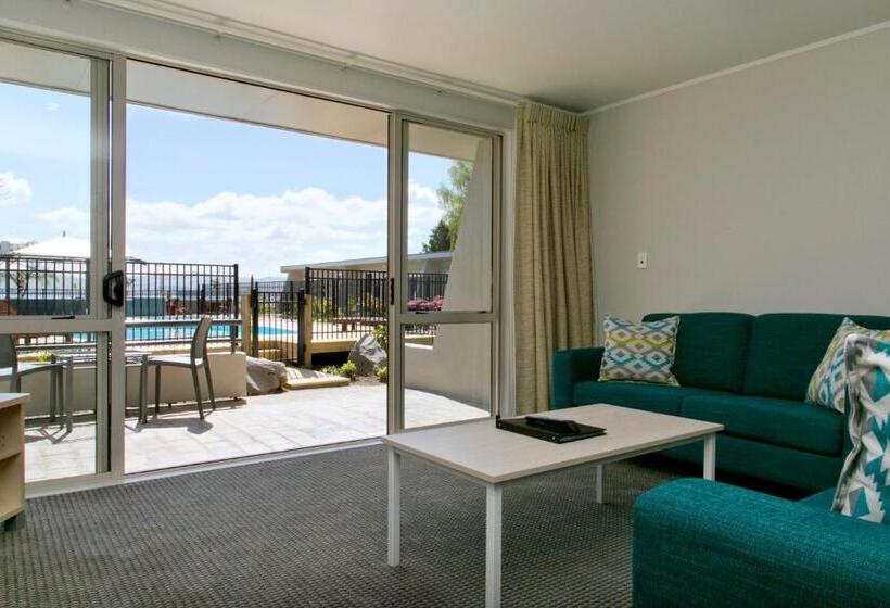 침실 1개 풀장 전망 아파트, Anchorage Resort Taupo Nz