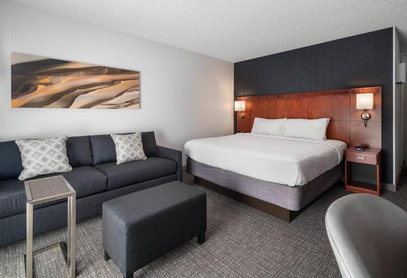 장애인을 위한 킹사이즈 침대 스탠다드 룸, Courtyard By Marriott Pleasanton