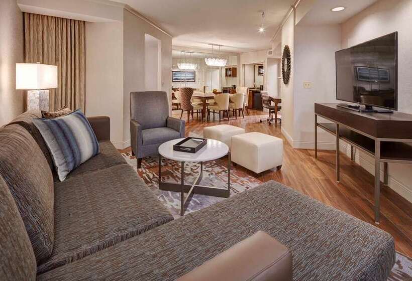 디럭스 스위트 킹 침대, Embassy Suites By Hilton Temecula Valley Wine Country