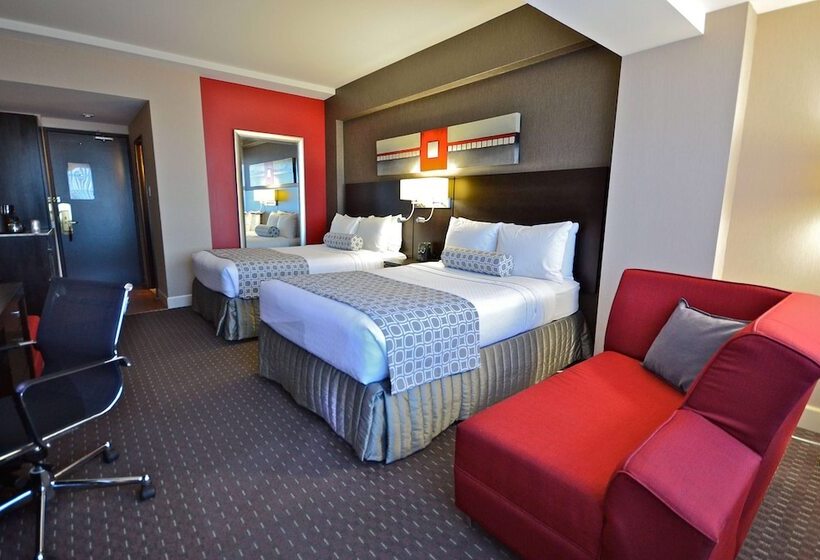 ２ダブルベッドのスタンダードルーム, Armon Plaza Montreal Airpt, Trademark Collection By Wyndham