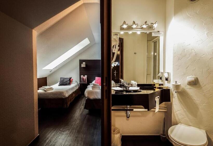 اتاق استاندارد, Logis Hotel Lons Le Saunier   Restaurant Le Grill