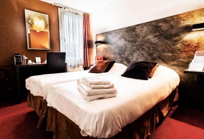 اتاق استاندارد, Logis Hotel Lons Le Saunier   Restaurant Le Grill