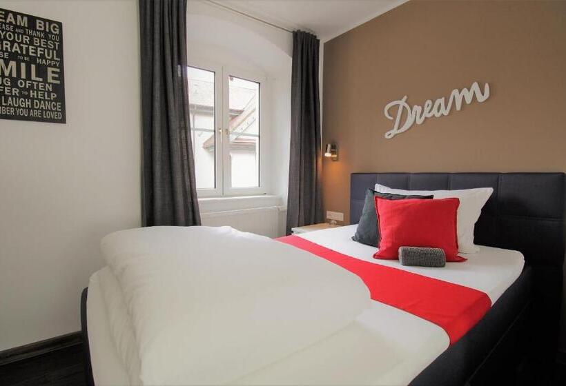 이코노미 싱글 룸, My Home Hotel Lamm Rottweil Smart Home