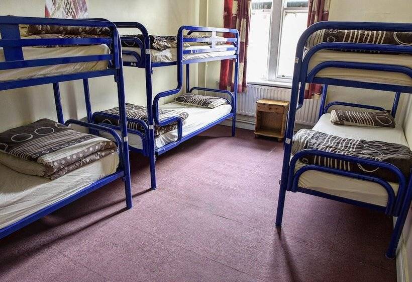 공용 욕실 구비 공동 객실 내의 침대, Kinlay House Hostel