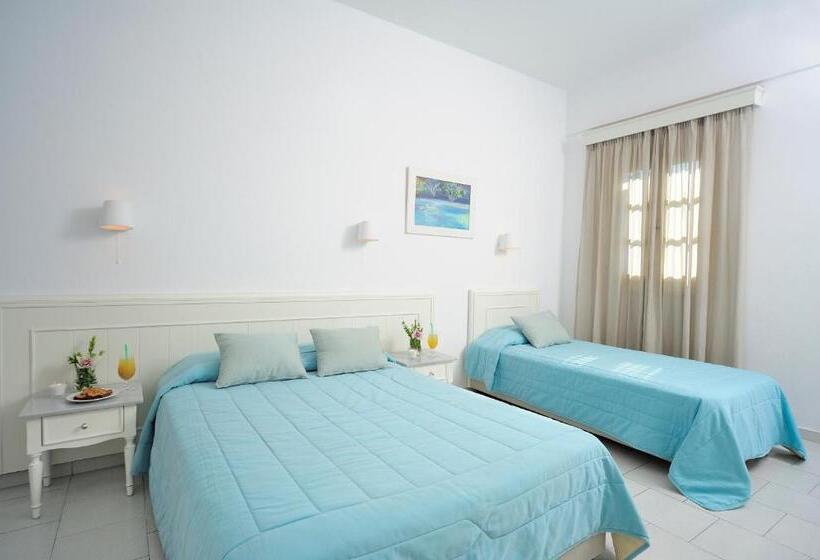 اتاق استاندارد چهار تخته با چشم‌انداز دریا, Mykonos Beach