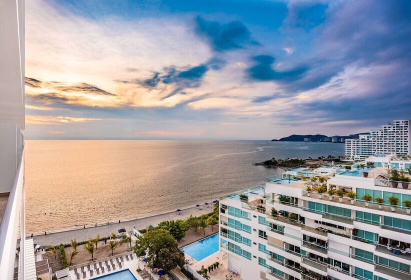 חדר סטנדרט שתי מיטות זוגיות, Santa Marta Marriott Resort Playa Dormida