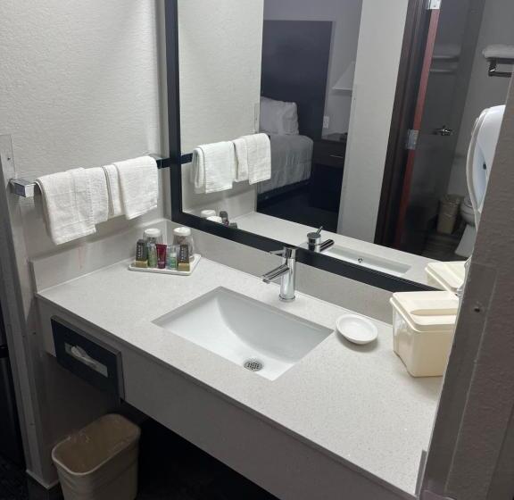 חדר סטנדרט מותאם לאדם עם מוגבלויות, Lea County Inn