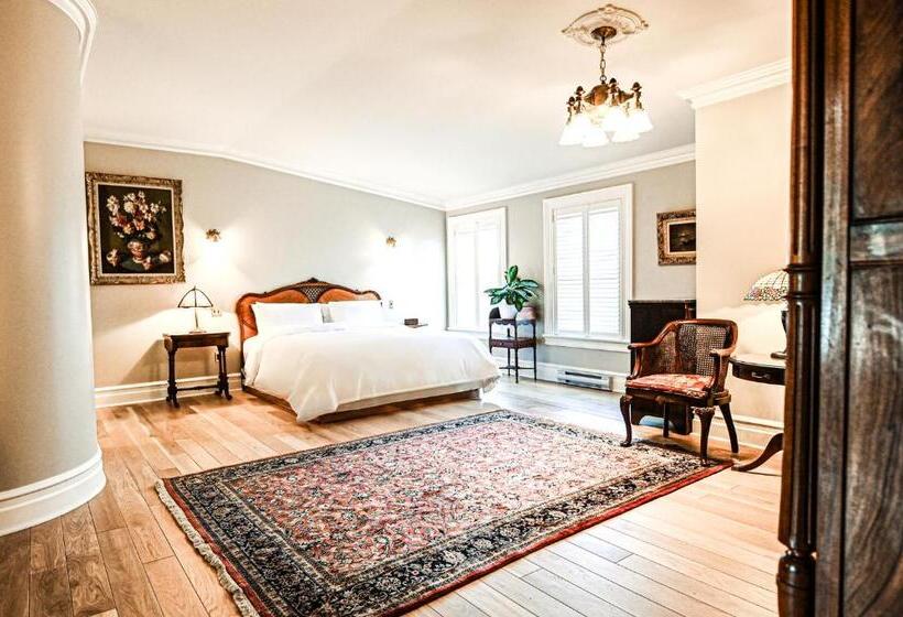 キングサイズベッドのスイートルーム, Stonehaven Le Manoir  Relais & Chateaux
