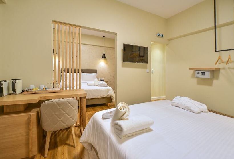 스탠다드 트리플 룸, A.p. Acropolis View Apartments