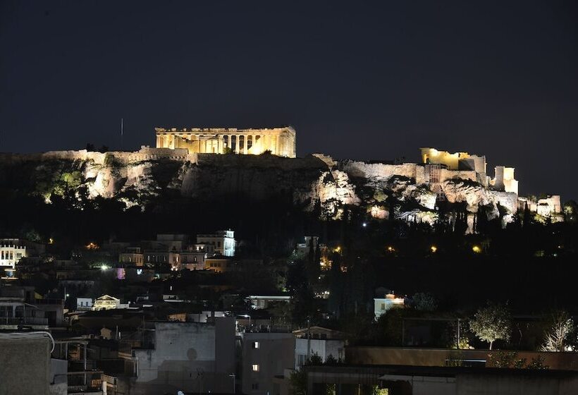 침실 1개 디럭스 아파트, A.p. Acropolis View Apartments