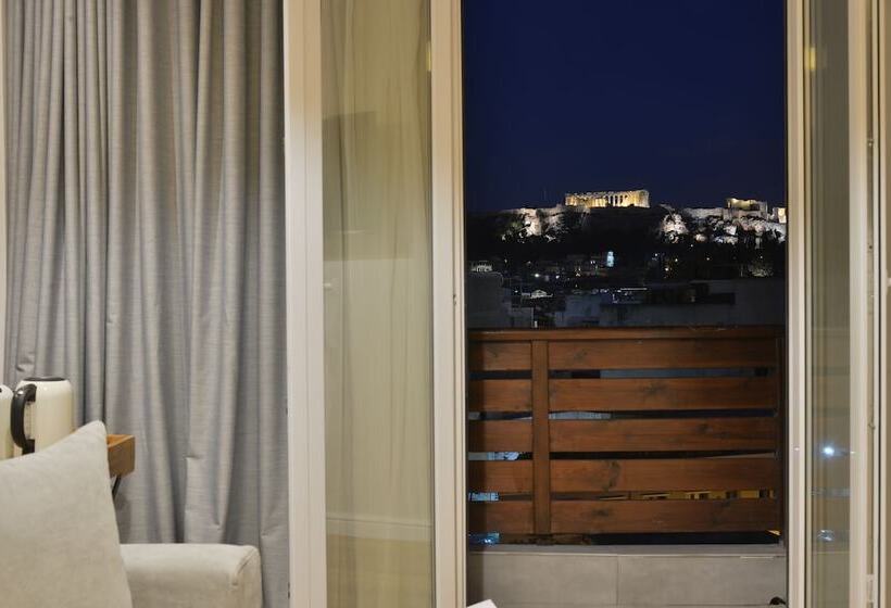 침실 1개 디럭스 아파트, A.p. Acropolis View Apartments
